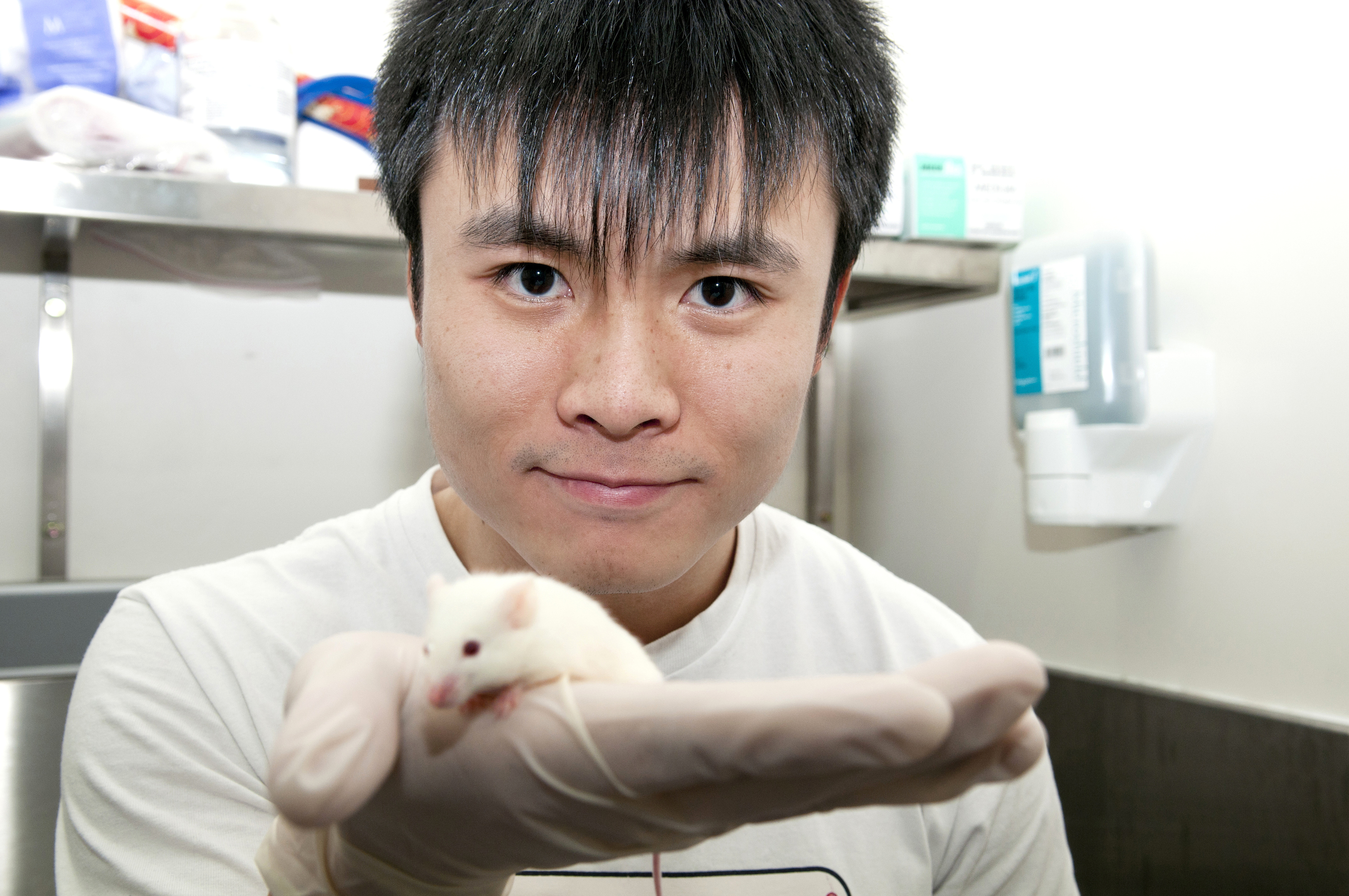 ... has just completed his PhD at NeuRA under the supervision of Dr <b>Tim Karl</b> - David-Cheng_DSC_9509